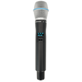 Micrófono Mano Inalámbrico EP-59H | Rango Frecuencia 470-510MHz, 540-590MHz, 640-690MHz, 807-830MHz | Potencia Salida ≥10dBm | Autonomía >10 Horas | Mute Automático por Caída | Display OLED | 7 Niveles Potencia Aju