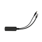 Splitter PoE / IEEE 802.3af/at / 30W / Puerto Gigabit / Salida DC 12V 2A / Indicadores LED / 95x26x20 mm (3.74x1.02x0.79 in)