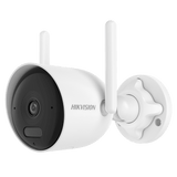 Bala IP 4 Megapixel / Lente 2.8 mm / Dual Light (30 mts IR + 30 mts Luz Blanca) / Wi-Fi / ACUSENSE /  Audio Bidireccional (Micrófono y Bocina) / IP66 / dWDR / Micro SD