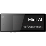 Body Camera en placa de identificación / Grabación 1600 * 1200p / Pantalla de tinta 2.13 in / Memoria Interna 64GB / Wi-Fi
