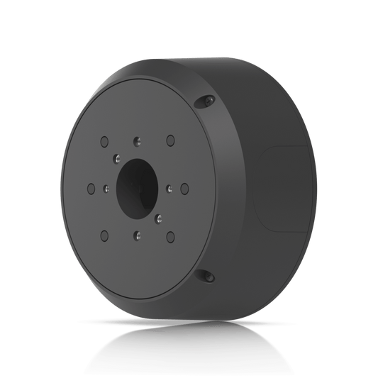Camera Junction Box – Caja de Conexiones Antimanipulación en Color Negro para Cámaras UniFi Protect Bullet, Dome y Turret