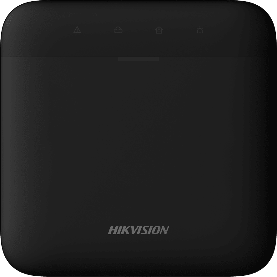(AX PRO) Panel de Alarma Inalámbrico de Hikvision / Color Negro / Soporta 48 Zonas / GSM 3G/4G, Wi-Fi y Ethernet / Incluye Batería de respaldo / Compatible con los Accesorios AX PRO.