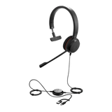 Jabra Evolve 20 Mono con Conexión USB C/A, Micrófono con Cancelación de Ruido de Ultima Generación, Configuración Plug and Play (4993-829-269)