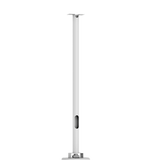 Barra de Extensión para Cámaras de Estacionamiento / 800 mm Longitud / SPCC / Salida de Cable / Ajuste de Altura / Hikvision White