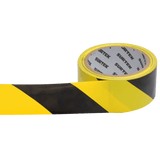 Cinta de Señalización / Adhesivo Acrílico / Espesor 0.105 mm / Colores Amarillo-Negro / Ancho 48 mm / Largo 18 m / Alta Visibilidad