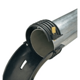 Conducto tipo cascada Tak-Ty™, 4 in, negro