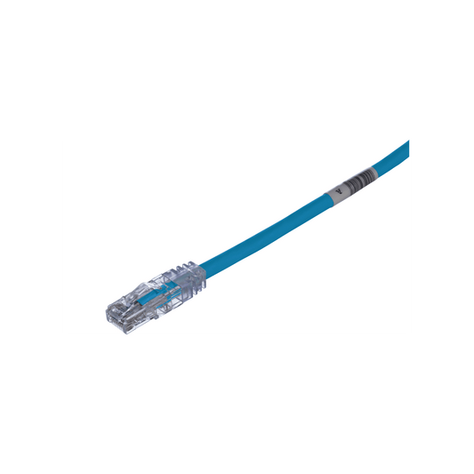 Cable de Parcheo TX6, UTP Cat6, 24 AWG, CM, Color Azul, 23 ft