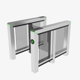 Puerta de Velocidad de un Solo Carril Mars-S1000 Series / Sensor Infrarrojo 8 pares (opción hasta 12) / Controlador PGIC / Acero Inoxidable SUS304 / Panel de Lectura Conmutable / Anti-Seguimiento / Monitoreo Unidireccional / Integración con