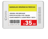 Etiqueta Electrónica de Estantería ESL 1.8 Pulgadas / Pantalla EPD a Color 224x168 píxeles / 4 Colores (Negro, Blanco, Rojo, Amarillo) / Batería 5 Años / Bluetooth LE 5.1 / Gestión en la Nube / NFC / CE ROHS FCC