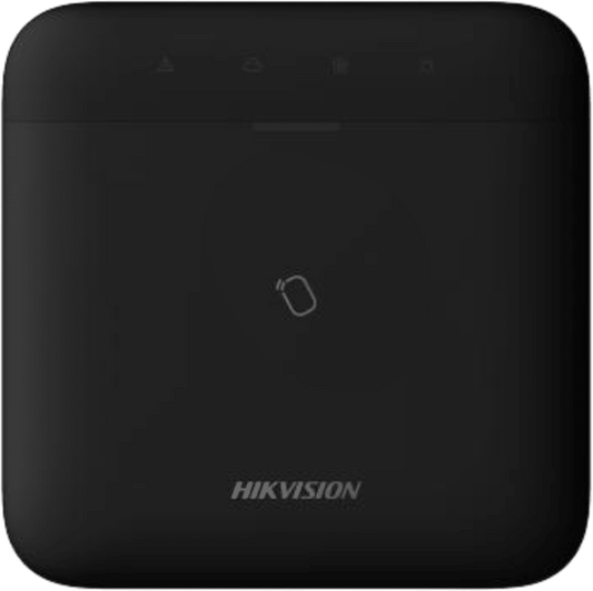 (AX PRO) Panel de Alarma Inalámbrico de Hikvision / Color Negro / Soporta 96 Zonas / GSM 3G/4G, Wi-Fi y Ethernet / Incluye Batería de respaldo / Compatible con los Accesorios AX PRO.