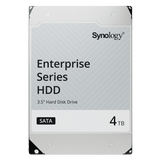 Disco Duro SATA de 3,5" Serie Plus / Capacidad 4TB / Interfaz SATA 6 GB/s / Tecnología CMR / MTBF de 1,2 Millón de Horas / Carga de Trabajo de 180 TB/año / Compatible con Synology DSM
