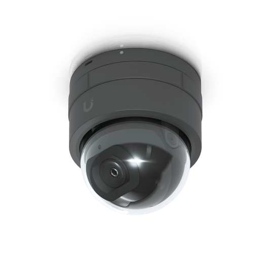 Cámara IP UniFi G5 Domo Ultra Color Negro, Bajo Perfil para Interior, 2K (4MPX), Ángulo Amplio 102.4°, Visión Nocturna IR Hasta 20mts, Detección de Eventos, para Pared o Techo