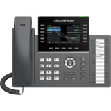 TELÉFONO IP PROFESIONAL DE 12 LÍNEAS / 24 TECLAS DE EXTENSIÓN PROGRAMABLES / WI-FI 6 / POE INTEGRADO / PANTALLA LCD 4.3 PULGADAS / SEGURIDAD DE NIVEL EMPRESARIAL / BLUETOOTH INTEGRADO / COMPATIBLE CON GDMS / AUDIO HD CON NOISE-SHIELD