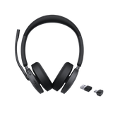 Diadema Inalambrica BH74 Teams USB C/A de Yealink con Tecnología de 6 Micrófonos y Acoustic Shield 3.0 para Voz Clara