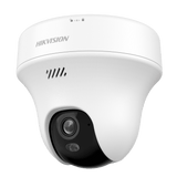 Turret PT  IP 2K Megapixel / Lente 2.8 mm / Dual Light (10 mts IR + 10 mts Luz Blanca) / Wi-Fi / IP54 / dWDR  / H.265 / Audio Bidireccional (Micrófono y Bocina)