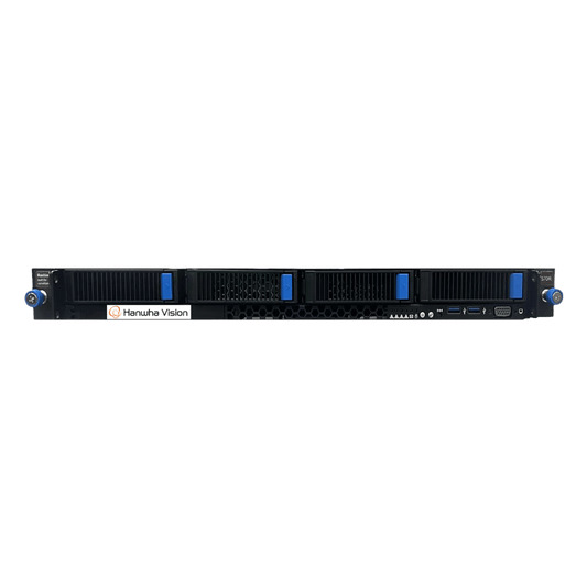 Servidor de Grabación WAVE Windows Server / 1U Rackmount / 64TB Almacenamiento / 470 Mbps Grabación / 128 Canales / RAID 5 / Intel Xeon / WAVE VMS / 1 Licencia WAVE-PRO04