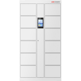 Locker Inteligente de 12 Espacios con Reconocimiento Facial Incluido de 8" / MAESTRO / Uso para Visitantes y/o Empleados / Fácil Uso y Puesta en Marcha
