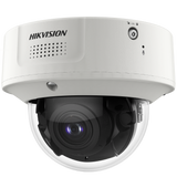 Domo IP 8 Megapixel / Lente Mot. 2.8 a 12 mm /  DARKFIGHTER / WDR 120 dB / IK10 / 30 mts IR / Conteo Facial / Detección Facial / Interior / PoE / Búsqueda por Atributos / Micrófono Integrado / Micro SD