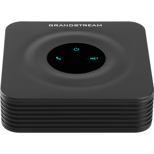 Adaptador de Teléfono Analógico HT801 V2 / 1 Puerto FXS (Conectar Teléfono Análogo) / VoIP Avanzado / Seguridad TLS y SRTP / Soporte Fax T.38 / Compatibilidad con Serie UCM /