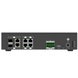 Terminal Server para Tráfico Inteligente / 8 Canales Hasta 20MP / 8TB HDD / 4 Puertos Ethernet 100M + 2 Puertos Gigabit / Exterior IP67 / Protocolos H.264-H.265 / Gestión de Tráfico y Video