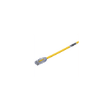 Cable de Parcheo UTP Cat6A, CM/LSZH, Diámetro Reducido (28AWG), Color Amarillo, 4ft