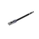 Cable de Parcheo UTP, Cat6A, 24 AWG, CM, Color Negro, 1 ft