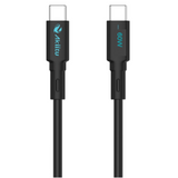 Cable de Carga USB-C a C  / Magnético  / Fast-Charging / Potencia 60W / Velocidad Transferencia 480 Mbps / Material Silicona No Tóxica /  Conector Aluminio Anodizado