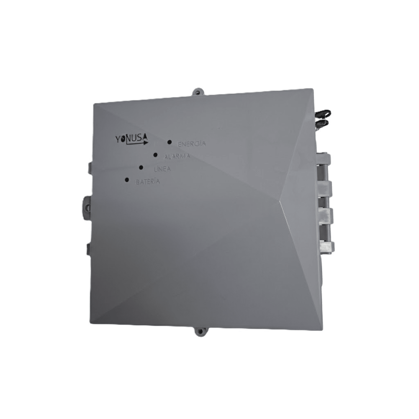 Energizador para Cerco Eléctrico AF-CR / 10,000 Volts / 10,000 Metros Lineales / Alimentación AC 127-220V o Solar / Control Remoto RF 433 MHz / Sistema de Alarma Integrado / Salida Auxiliar 12Vdc 1.5A / Respaldo con Batería Interna 4A