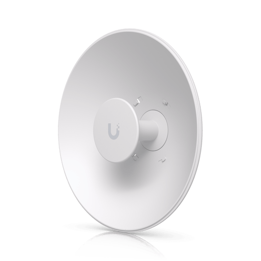 UISP Dish Mini – Antena Direccional Tipo Plato de 26 dBi de Ganancia, Banda de Frecuencia de 5150 a 6875 MHz