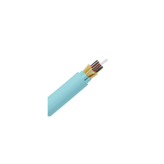 Cable de Fibra Óptica de 48 hilos, Multimodo OM3 50/125 Optimizada, Interior, Tight Buffer 900um, No Conductiva (Dieléctrica), OFNR (Riser), Precio Por Metro