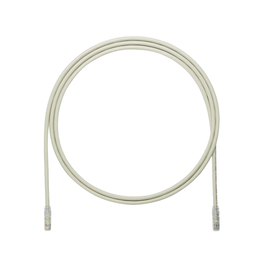 Cable de Parcheo UTP, Cat6A, 24 AWG, CM, Color Gris, 3 ft