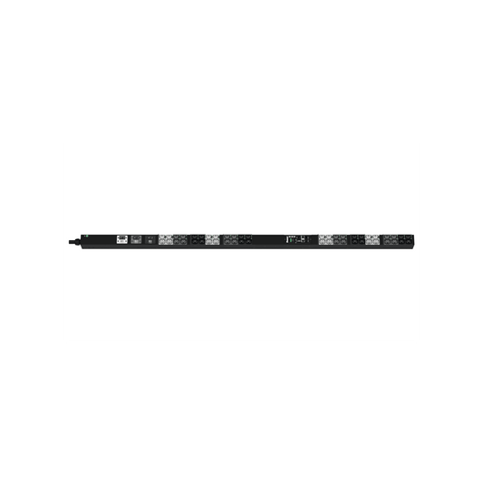 PDU G6 Monitoreable y Switchable (MS) para Distribución de Energía, Enchufe de Entrada NEMA L21-30P, Con 24 Salidas C13/C15 y 24 C13/C15/C19/C21, de Instalación Vertical, 208 Vca, 30 Amp