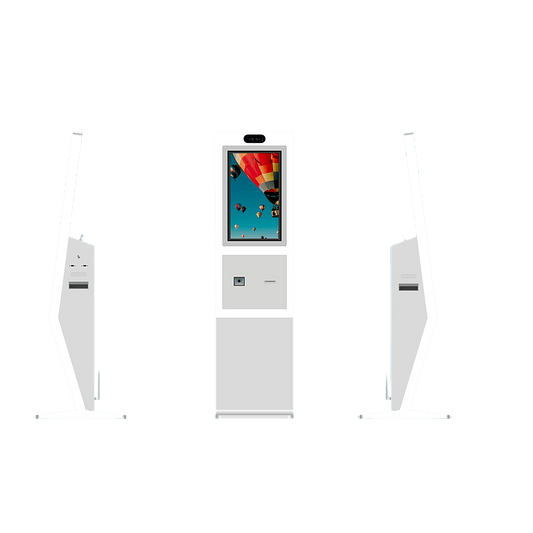 Máquina de Consulta de Estacionamiento/ Pantalla Táctil Capacitiva 21.5" Full HD / Localización de Vehículos / Guía Visual de Rutas / Sistema de Cobro Múltiple / Impresora Térmica / Instalación