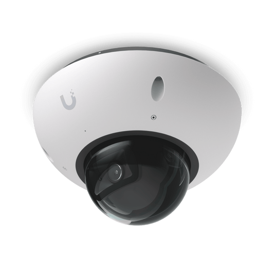 UniFi G6 Dome – Cámara 4K Antivandálica y Todo Clima con Sensor de 8 MP (1/1.8”), Motor de IA Multi-TOPS y Visión Nocturna Infrarroja de Largo Alcance
