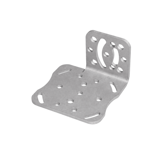 Placa de Montaje / Acero Inoxidable 4 mm / Ajuste Angular / Para Cámaras MV440-MV500 / 80x80x60 mm (3.15x3.15x2.36 in)
