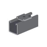 Tope Unicanal Muesca para Tornillo de 1/2" ( 13 mm ).