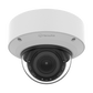 Cámara Domo AI IR 5MP / Motorizado Varifocal 3.3~9.3mm / Doble NPU / Análisis Inteligente / WDR 120dB / IR 50m / IP52 IK10 / PoE / Wisenet 9