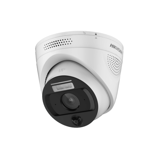 (HikFire) Cámara IP 4 Megapíxel / Detección de Temperatura sin Contacto / Exterior IP66 / Compatible con Hik-Connect / Micrófono y Bocina para Audio de dos Vías