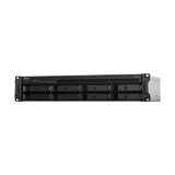 Servidor de Almacenamiento en Red RackStation RS1221+ | 8 Bahías | Expansión a 12 Bahías | CPU AMD Ryzen V1500B | 4 GB DDR4 ECC | RAID Soportado | 10/25GbE | Synology High Availability | Protección de Datos Integral.