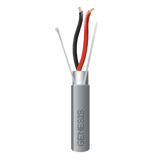 Carrete de 152 Metros / Cable 2 x 18 AWG / Color Gris / Blindado / Riser / Aplicaciones de Audio Control de Acceso y Automatización