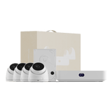 UniFi Protect UNVR Instant Kit – Solución Todo en Uno con NVR Instant, 4 Cámaras G5 Turret Ultra y Disco Duro de 1 TB para una Configuración Rápida y Sencilla