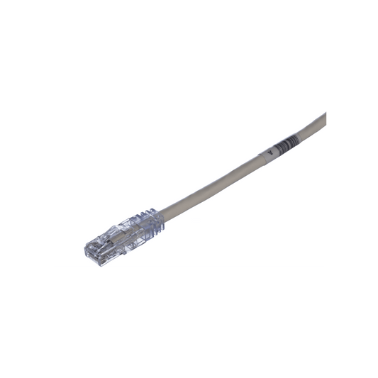 Cable de Parcheo TX6, UTP Cat6, 24 AWG, CM Color Blanco Mate, 2ft