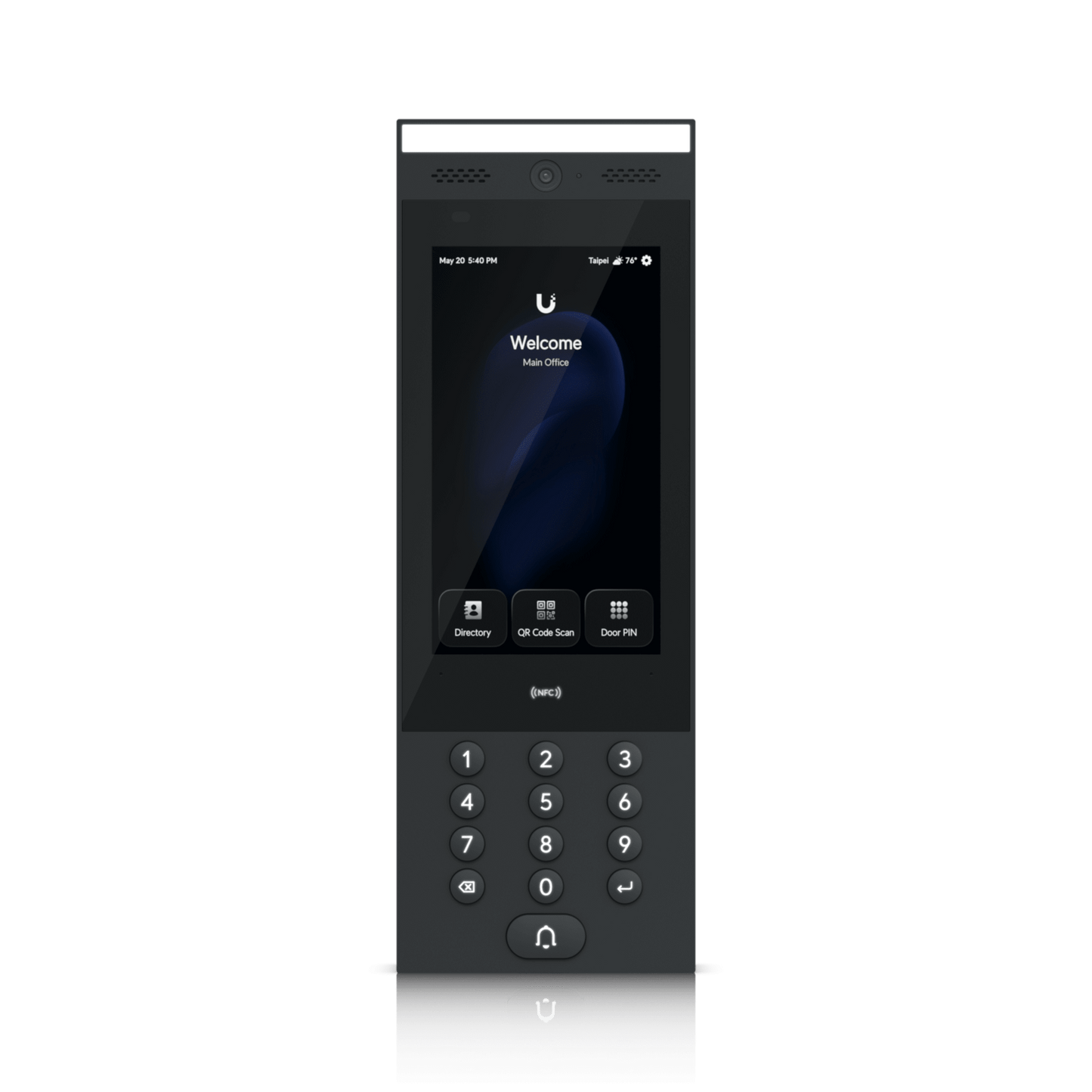 G3 Intercom Videoportero IP Interior/Exterior para Gestión de Accesos Residenciales y Comerciales, con Cámara Integrada, Pantalla Táctil de 7" y Soporte para NFC y Desbloqueo Móvil