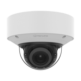 Cámara Domo Vandalismo AI 5MP / IR 50 m (164 ft) / Lente Motorizado 3.3-9.3 mm 2.8x / Doble NPU / Análisis Inteligente IA / IP67 IK10 NEMA4X / Wisenet 9