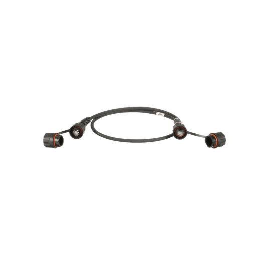 Patch Cord Cat6A IndustrialNet, Blindado S/FTP, Con Un Plug Industrial y Tapa, 1 Metro