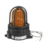 Luz de advertencia LED color Ámbar para ubicaciones peligrosas, montaje para superficies, 120/240Vca,