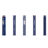 Estación de Pánico / Cámara IP 4MP / Audio Bidireccional 5 m / Micrófono Omnidireccional / Altavoz 30 W / Resistente a Vandalismo / IP66 / Montaje en Piso