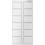 Locker Inteligente de EXPANSION con 12 Espacios / Requiere Locker Maestro / Comunica al Maestro por RS485