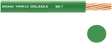 Cable Eléctrico Verde / 12 AWG / THW-LS / THHW-LS / Deslizable / 600 V / NMX-J-010-ANCE / Temperatura 90°C / Cobertura PVC