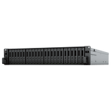 Servidor de Almacenamiento FlashStation FS3410 | 24 Bahías SSD SATA 2.5" | Intel Xeon D-1541 8 Núcleos | 16 GB RAM (Ampliable a 128 GB) | 356,500 IOPS Lectura | 129,400 IOPS Escritura | 4 Puertos 1GbE + 2 Puertos 10GbE